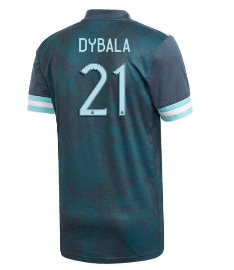 2020 Argentina Away Kit Soccer Jersey Paulo Dybala 21